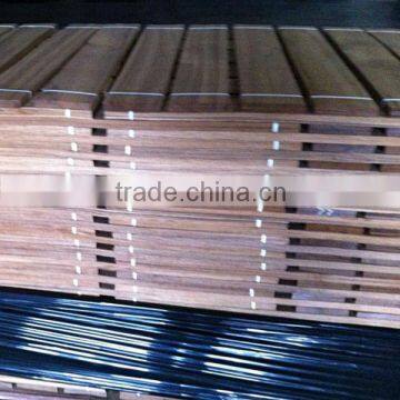 Natural Burma Teak Floor Wood Veneer for Flooring