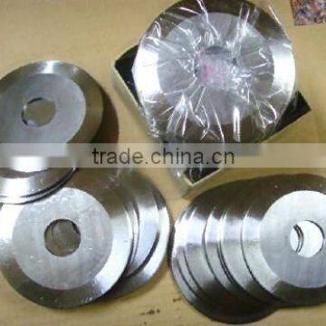 circular fiber blades&circular Cutting textile knife&leather Cutter Blades