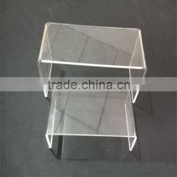 factory handmade high transparent acrylic shoe display case