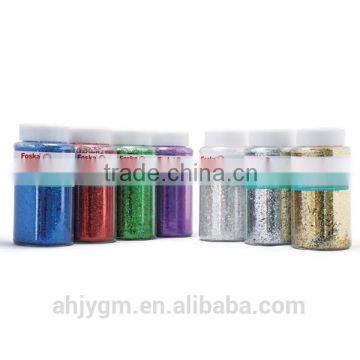 Bottle packing Hexagonal Shape Coloful Decoration Glitter Powder