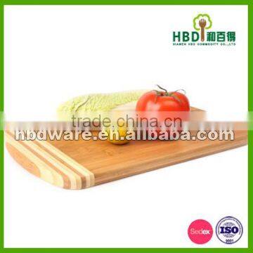 Organic Bamboo Cutting Board with Hanging Hook