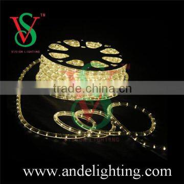 Zhongshan manufacturer premium PVC full cooper wire decoration LED rope light