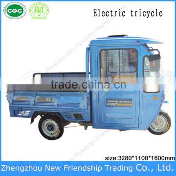 Chinese High qulity half enclosed delivery tricycle car