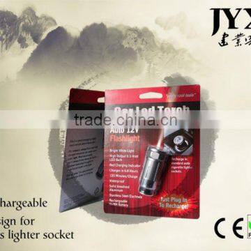 China car led torch in flashlight OEM service wholesaler