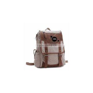 customized best canvas rucksack cute canvas backpacks for school canvas fashion school bags logo printed 14