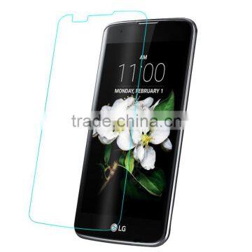 Full coverage!Factory price HD Clear 9H tempered glass for LG K10 screen protector