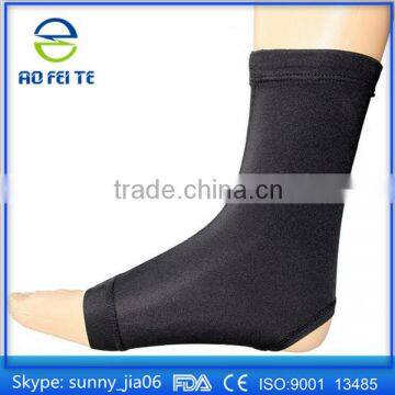 High Quality Anti-bacterial Lastest Copper Material Ankle Brace with Black Color