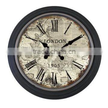Retro Vintage Plastic Large 20 Inch Wall Clock photo-2