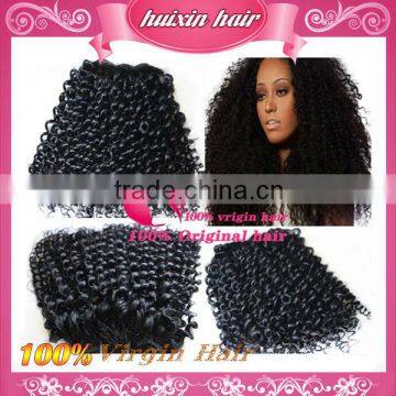 Huixinhair mongolia kinky curly products top selling hair weave,Alibaba china website