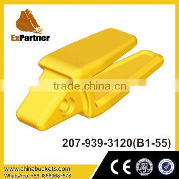 Excavator spare parts, excavator bucket tooth adapter,207-939-3120 bucket teeth adapter for PC300