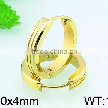 Top design fashion high quality 9ct gold earrings