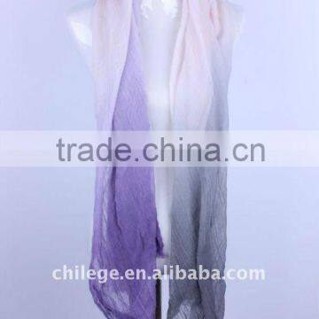 gradual changing scarf