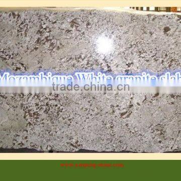 Brazil Mozambique White granite slab