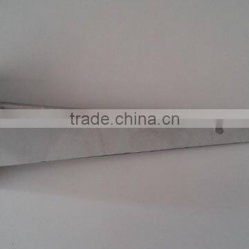 Metal wall mounting bracket for glass