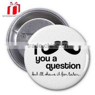 High Quality Button Pin Badge,Name Badge,Tin Button Badge