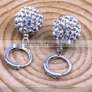 New round earring costume jewelry earring