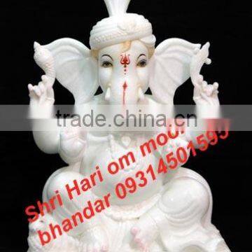 Beautiful Ganesha Statue in marble