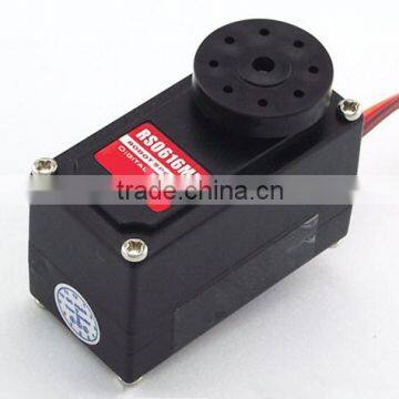 RS0616MD Metal Gear 6kg 360degree continuous rotation low profile Robotics Servo for 17DOF Humanoid robot