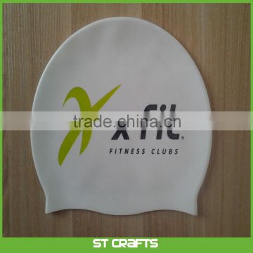 Customized silicon swim cap/swiming cap