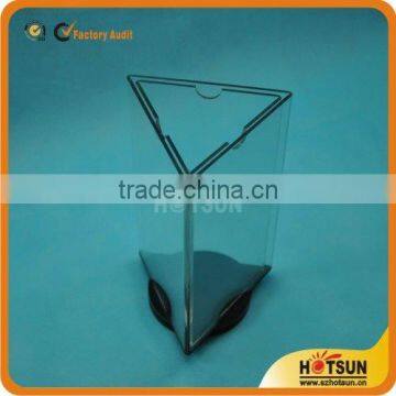 Acrylic Rotating Menu Holder