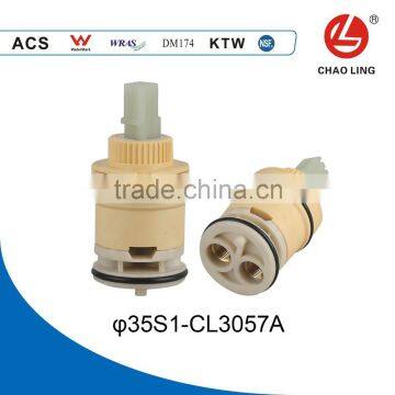 35mm plastic ceramic cartridge for faucet mixer