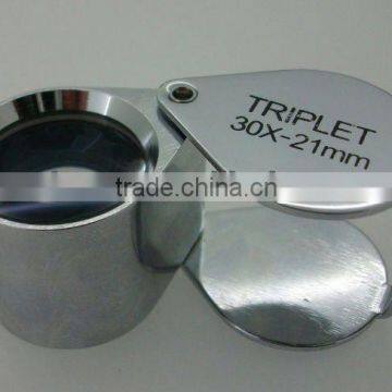 SC3021 30x 21mm Jewelers Loupe,dental light for loupes