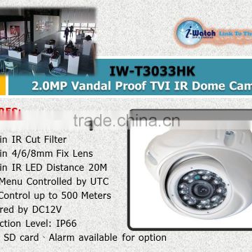 IW-T3033HK 2.0MP Vandal Proof TVI IR Dome Camera