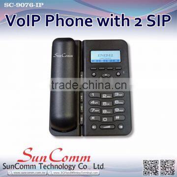 SC-9076-PE Cost Effective VoIP Phone With PoE 2 SIP Account photo-4