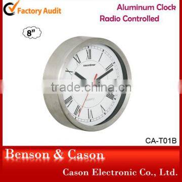 Cason 8 Inch Metal Clock for Home Decoration Accessories