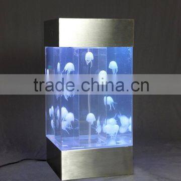Wonderfull Table Top Colorful Jellyfish Tank. Fish Tank ,aquarium photo-2