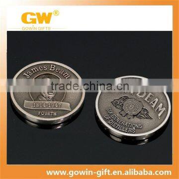 custom silver coin replica