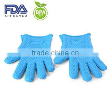 Silicone Finger Tips Gloves/silicone Glove With Five Fingers photo-2