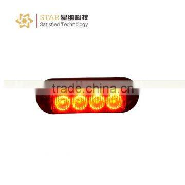24V 1W*4LED strobe emergency truck led tail light (XN-16BS-1)