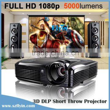 3D DLP Short Throw Projector 4500 Lumens Education or Business 1080p Proyector