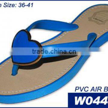 PVC Air Blowing Soft Sole Slipper For Woman