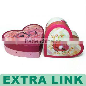 Wholesale Luxury Custom Design Heart Shaped Cardboard Gift Boxes