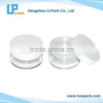 Compact powder case cosmetic jars