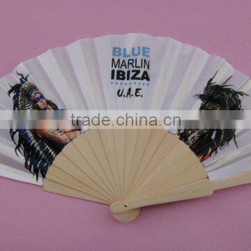 promotion wood fan