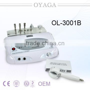 Multifunctional Diamond dermabrasion ultrasonic massage diamond tip Ol-3001B acne removal black head white head removal