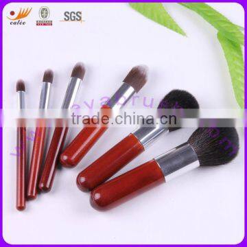 6 Pcs mini cosmetic brush set for wholesale