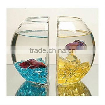 Fashion OEM transparent artificial large acrylic fish aquarium for decoration