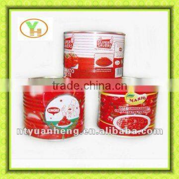 tomato paste factory 70G-4500G tomato paste for nigeria price canned tomato paste