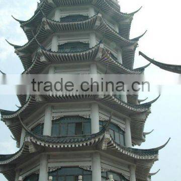 pagoda roofing figure for chinese ancient housing