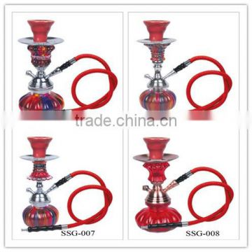 Pumpkin colored smoke hookah cheap wholesale hookahs small hookah