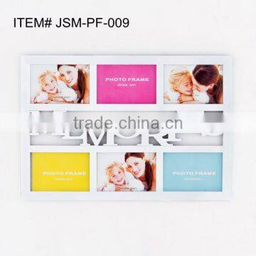 6 windows wall hanging picture frame