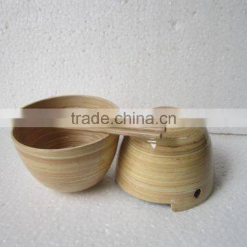 100% natural bamboo bowls, low price bowl for tableware