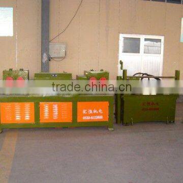 Hydraulic steel bar straightening and cutting machine with automatic hydraulic cutting mode