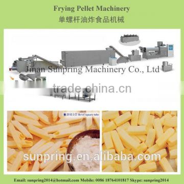 Frying pellets snacks making machines