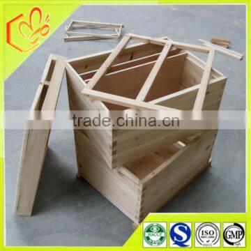 Hot Selling Wooden Langstroth Bee Hive 10/12/14/17 Frame Pine oR Fir Wood Customized International Standard Bee Hive