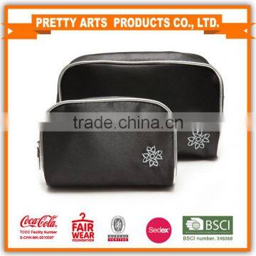 SMETA sedex audit 4p factory wholesale cosmetic bag set 2 for wholesale